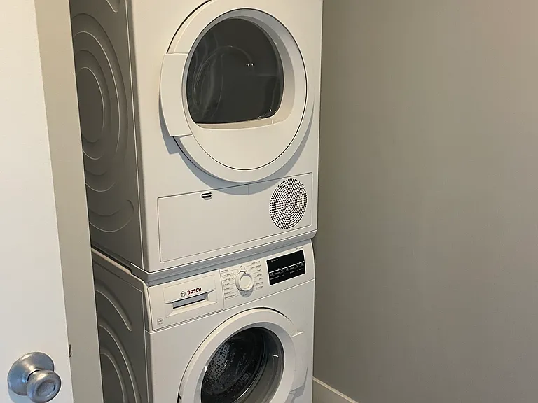 In unit laundry