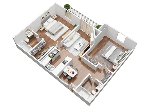 Floor plan The Hudson