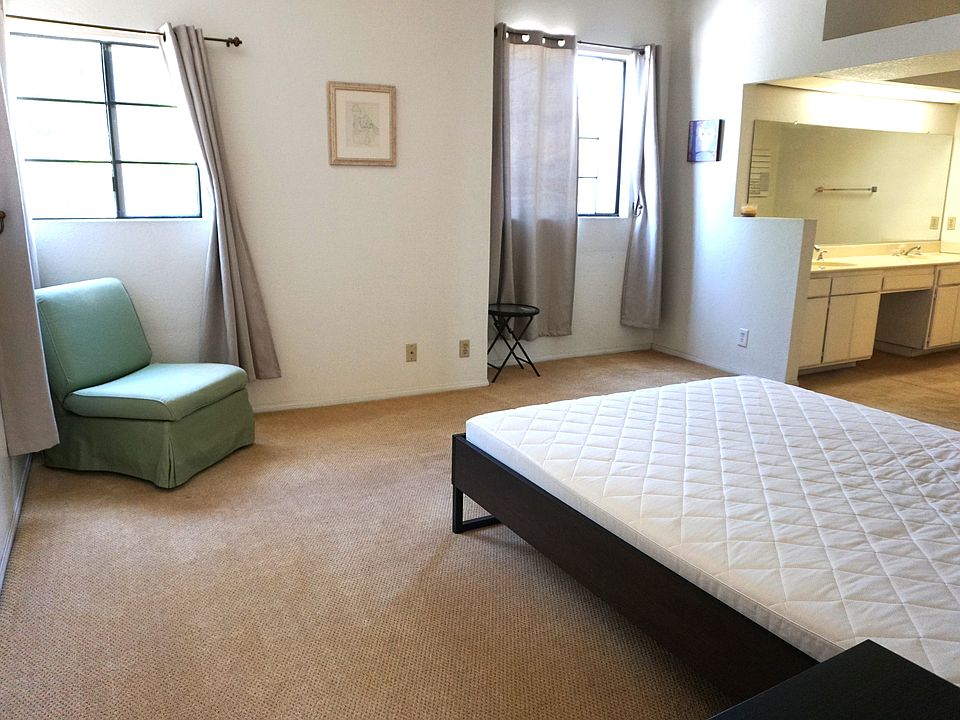 spacious master bedroom