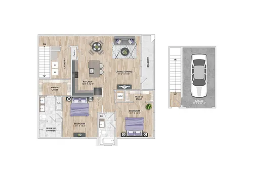 Floor plan B3