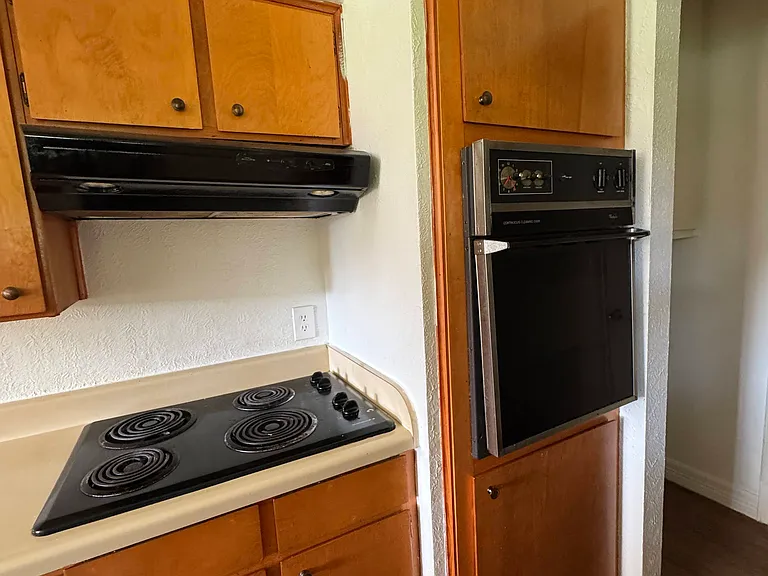 All kitchen appliances will be replaced and all cabinets will be painted