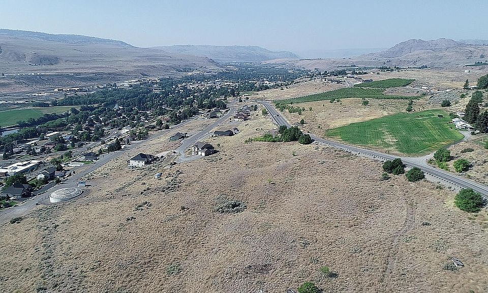 Aerial view to South