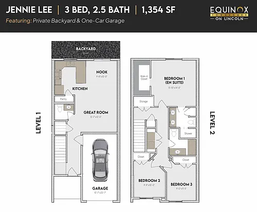Floor plan Jennie Lee