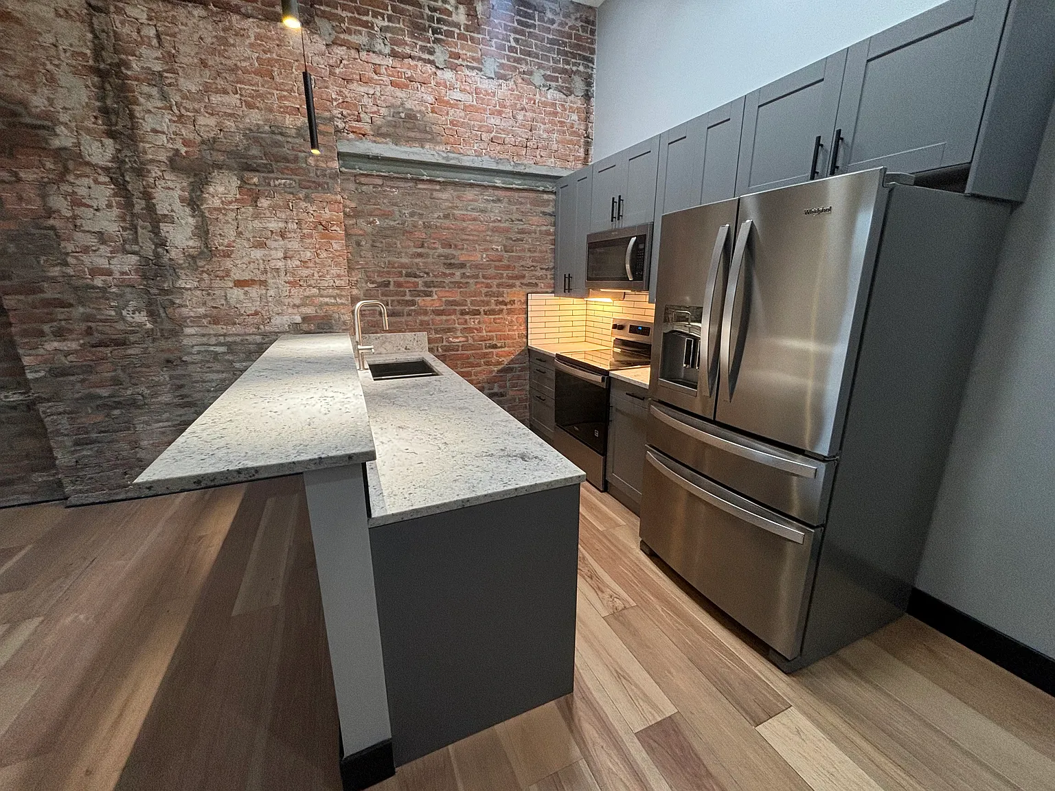 Kitchen View - All new appliances included.