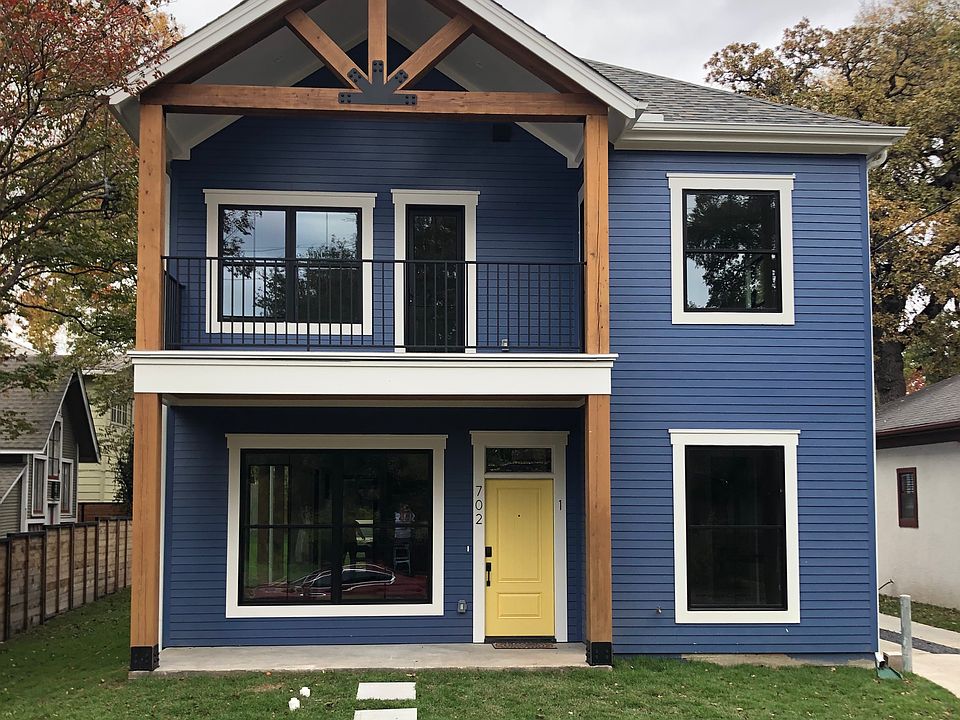Front of the house, parking is at the back