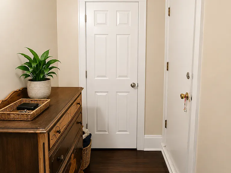 Walkway to Closet/Balcony