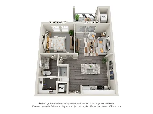 Floor plan A1