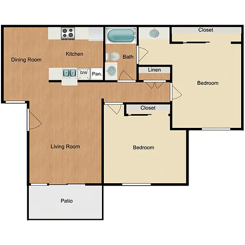 Floor plan Plan C