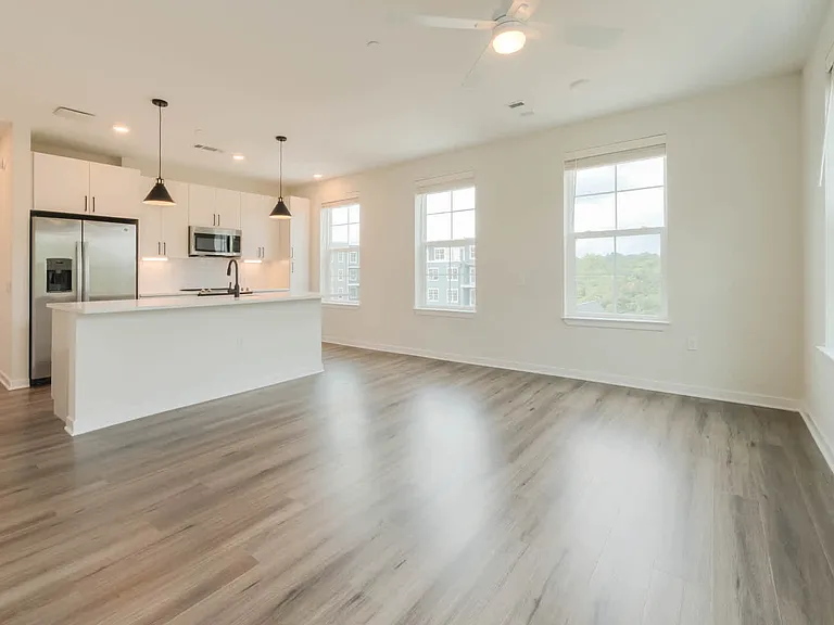 Living Room with Hard Surface Flooring