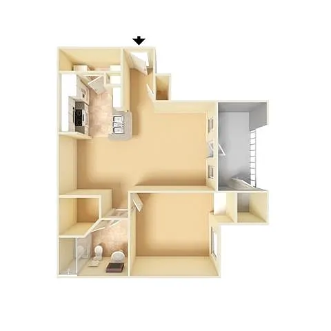 Floor plan Woodruff