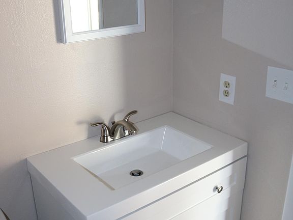 Half bathroom on the main floor