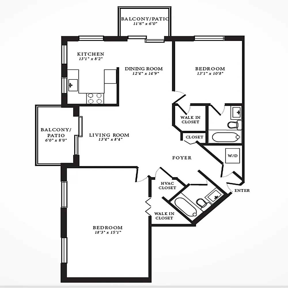 Floor plan Chestnut