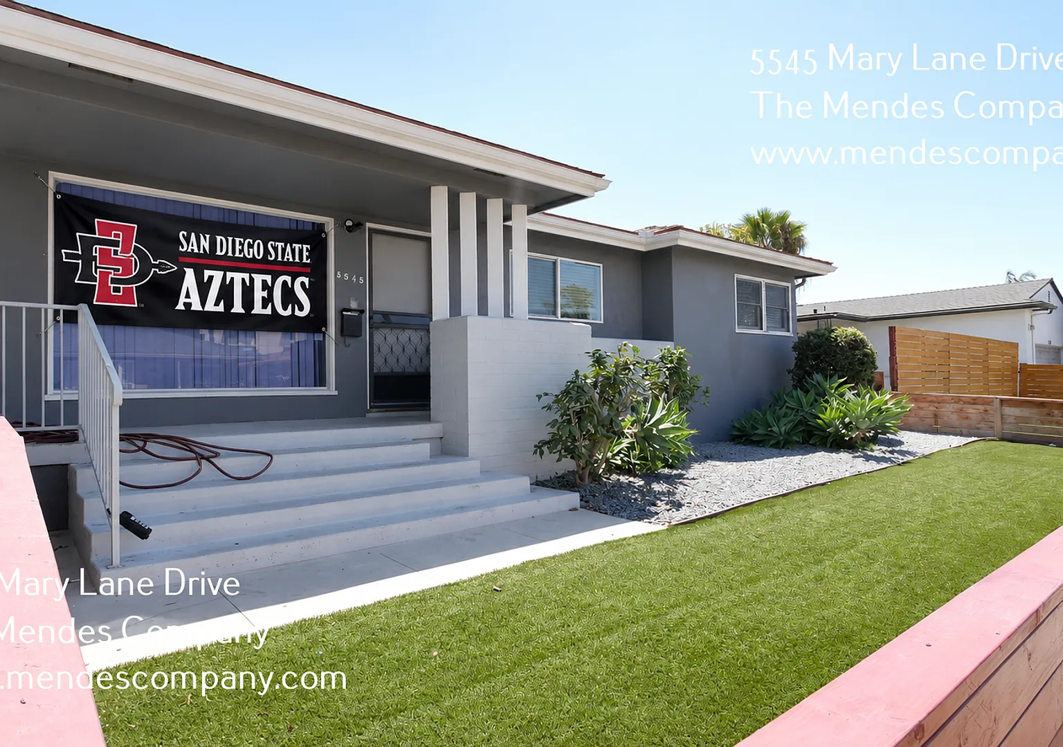 Spacious 6 bd/ 3 bth Front House on Mary Lane Drive by SDSU! Leasing Now for FALL 2027! — Photo 1