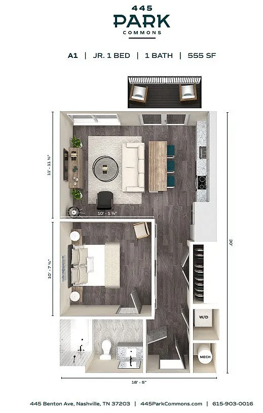 Floor plan A16