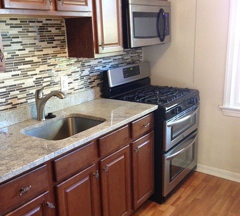 Kitchen completely renovated one year ago. Stainless applian