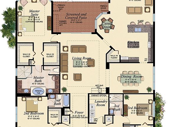 Drake Floorplan