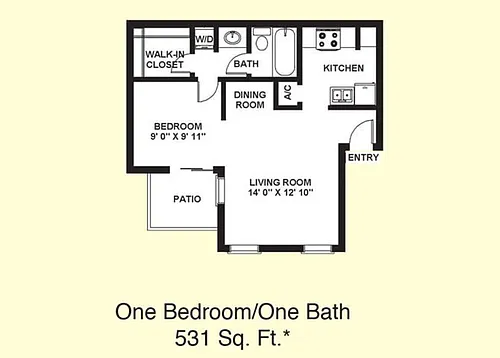 Floor plan Elm