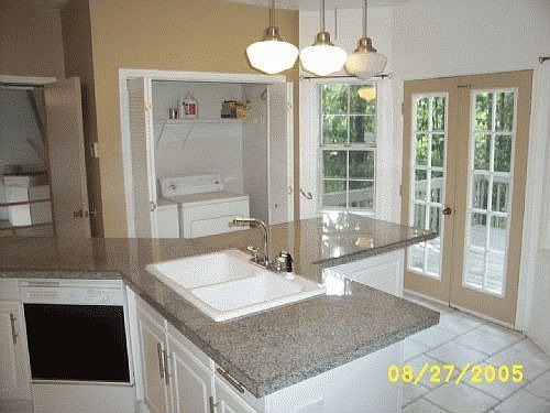 Sunny Breakfast Bar of kitchen