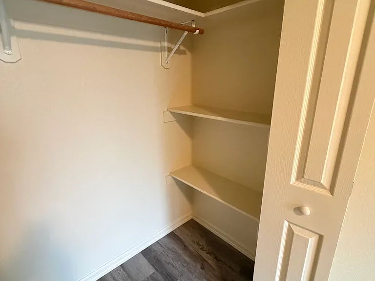 Bedroom 1 closet.