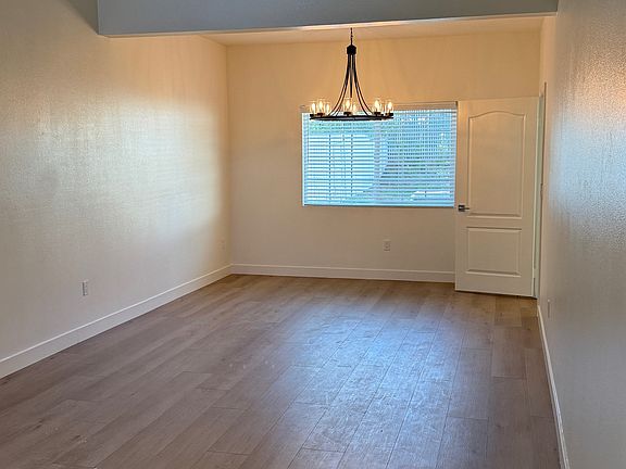 Large living room and dining area