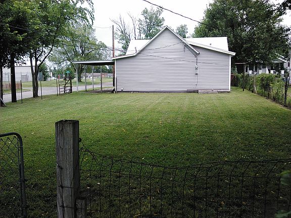 view from back yard