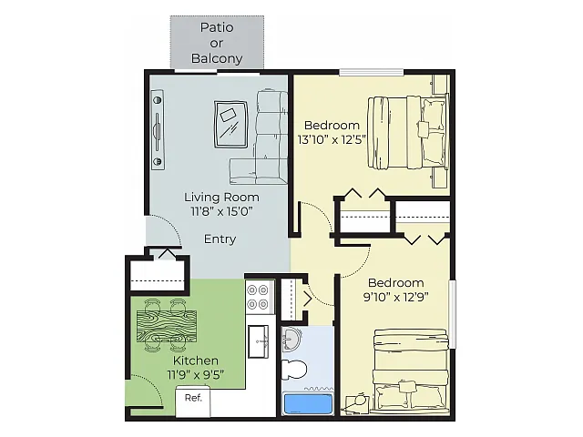 Floor plan Madison