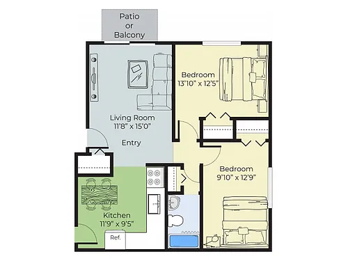 Floor plan Madison