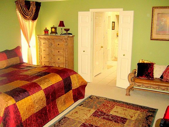Spacious master bedroom