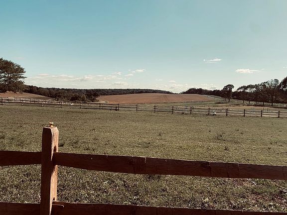 Long distance views from front door, bucolic country setting