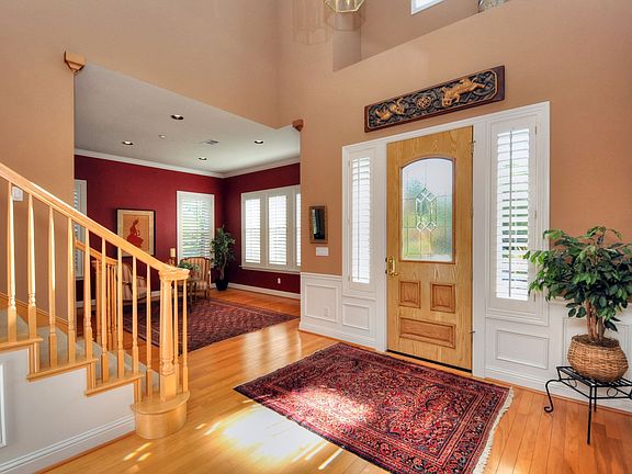 Entry Foyer is Welcoming with Anderson Elm Flooring