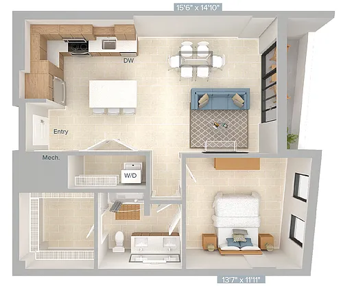 Floor plan A4