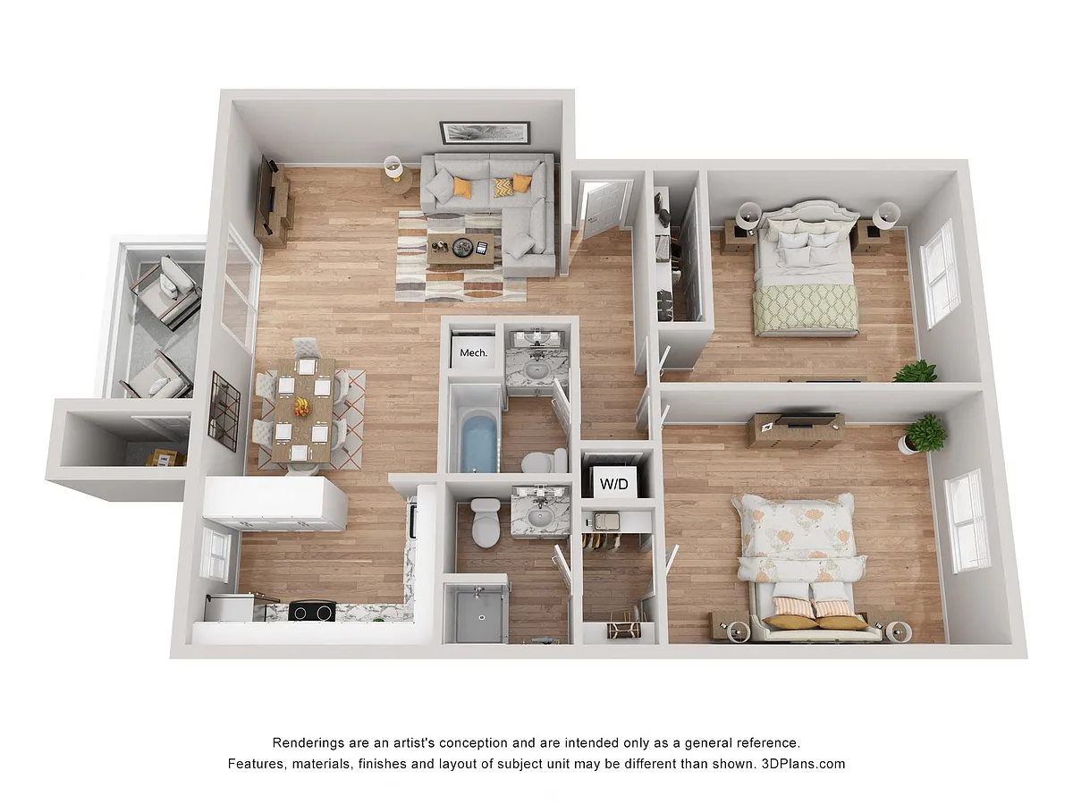 Floor plan Pebble