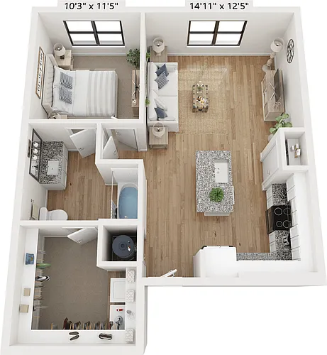 Floor plan A7