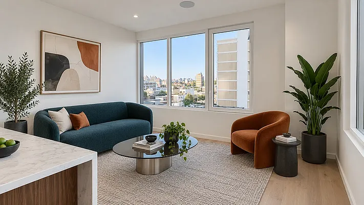 Living room, photo 1