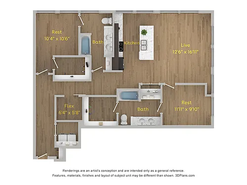 Floor plan B1