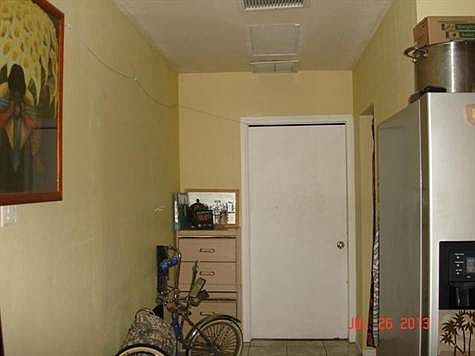 Unit #2 has a very wide hallway area.