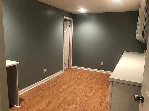 Basement hobby room