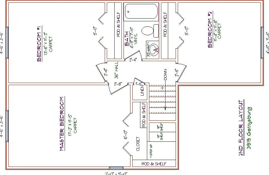 3 bed, 1.5 bath, 1365 sqft, $1,250 — Photo 2