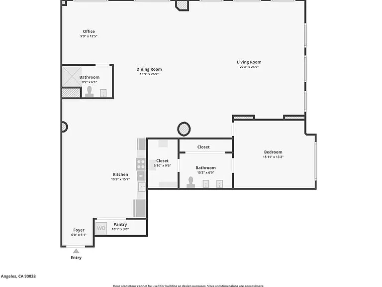 1645 N Vine St #706 — Photo 61