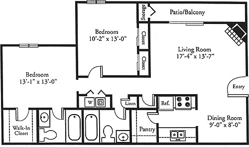 Floor plan C22