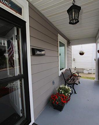 Cozy front porch