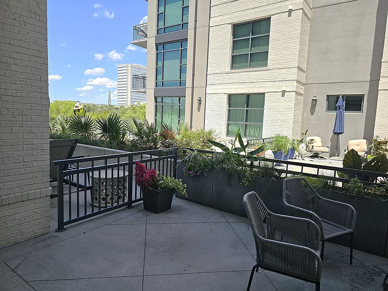 View from your private patio of Ravenel Bridge