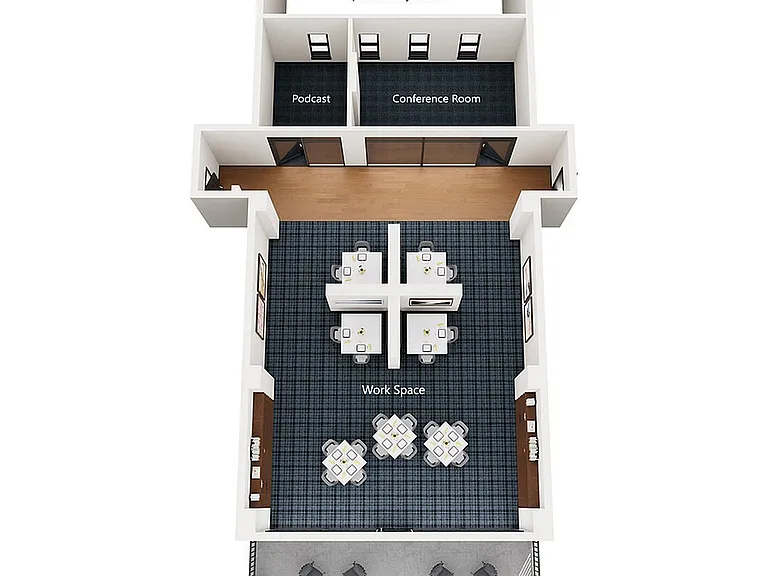 Ascent | Clubhouse Floorplan | Upper Level