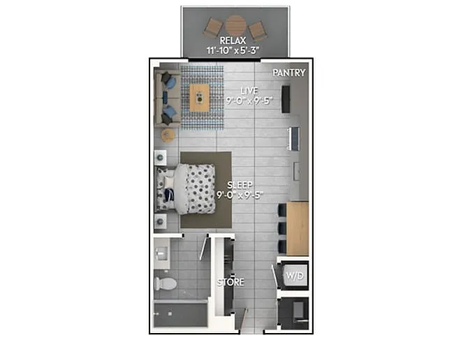 Floor plan E1