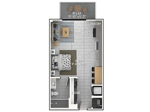 Floor plan E1