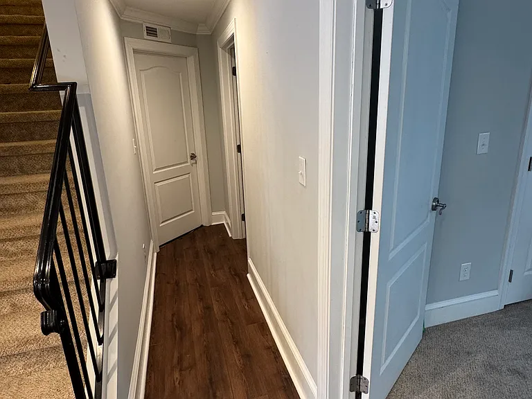Hall to bathroom