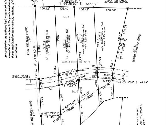 2nd image of Lot 1 W River Road