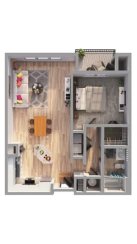 Floor plan A1C