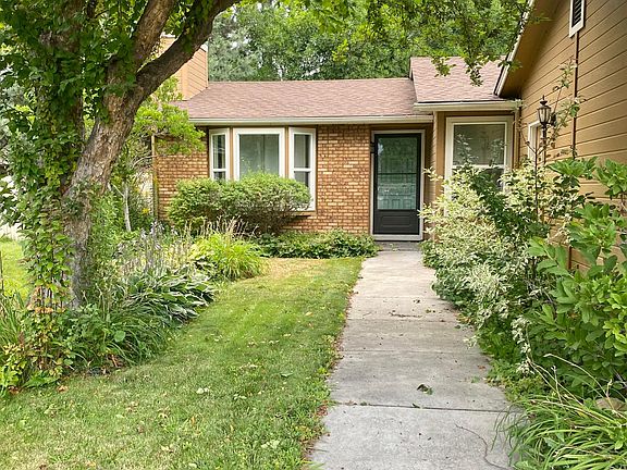 View of walkway to front door