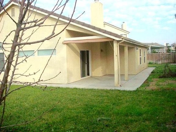 The backyard is dry and needs to be revived